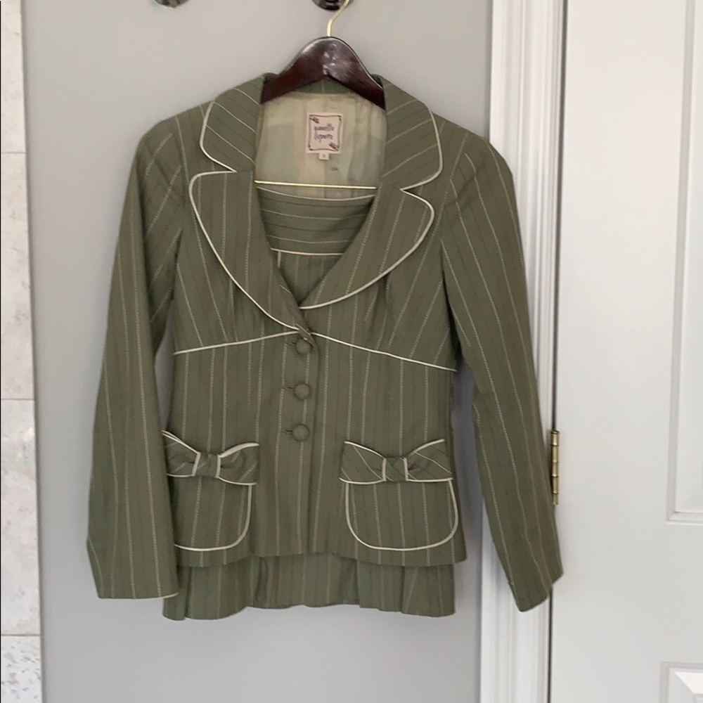 Nanette lepore cotton suit